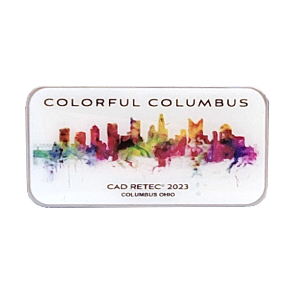 CAD/RETC UV Printed UV Printed pin