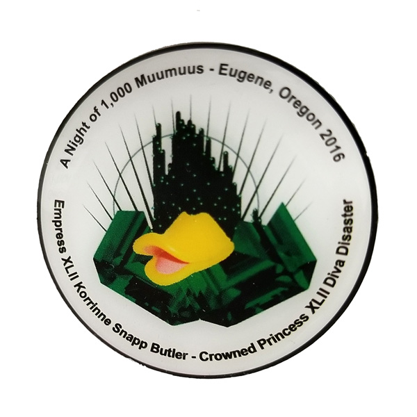 Imperial Court Eugene UV Printed UV Printed pin