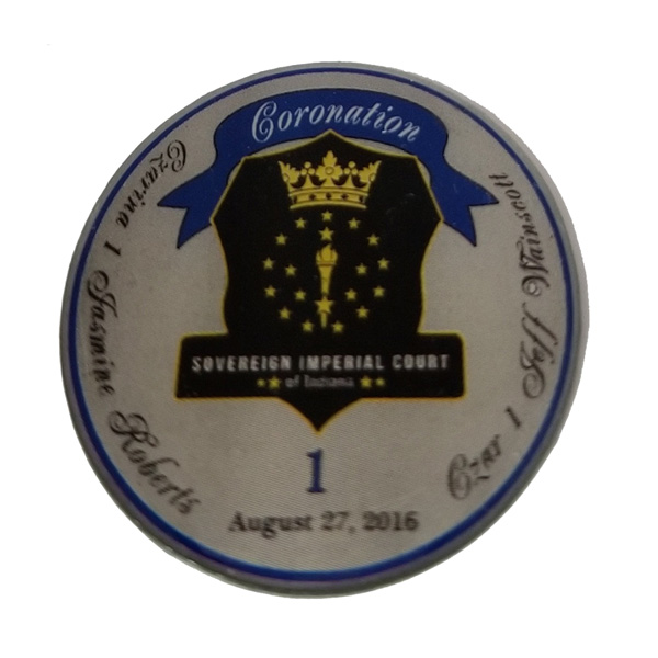 Imperial Court Indiana UV Printed UV Printed pin