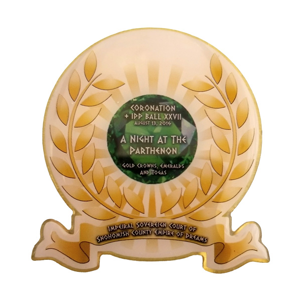 Imperial Court Snohomish County UV Printed UV Printed pin