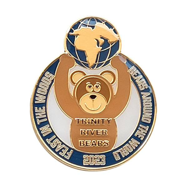 Trinity River Bears Soft Enamel Soft Enamel pin