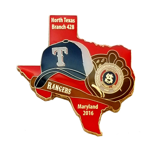 National Association of Postal Supervisors Soft Enamel Soft Enamel pin