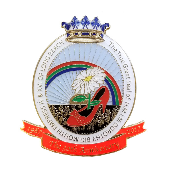 Imperial Court Long Beach Soft Enamel Soft Enamel pin